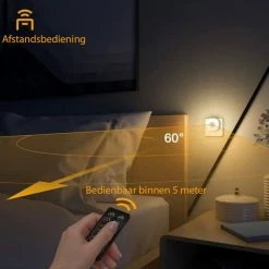 Merkloos Peerlights 2x LED Stopcontact Lampje Met Lichtsensor Met Afstandsbediening Plugin Ledlamp Nachtlampje - Warm/Wit Licht Dimbaar Met Timer -Telano-winkel 550x588 2
