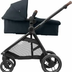 Maxi-Cosi Zelia Kinderwagen - Essential Graphite (zwart Frame + Bruin Leer) -Telano-winkel 550x592 2