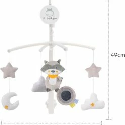 Little Hippo Muziekmobiel - Boxmobiel 'Puck' - Bedmobiel -Telano-winkel 550x593 1