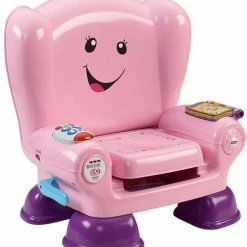 De Fisher-Price Lach & Leer Slimme Etappes Stoel - Rose