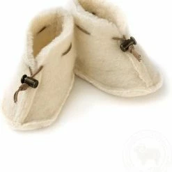 Alwero - Emo Babyslof - 100% Wol - Zand - 0-6mnd 10 Alwero - Emo Babyslof - 100% Wol - Zand - 0-6mnd -Telano-winkel 550x597