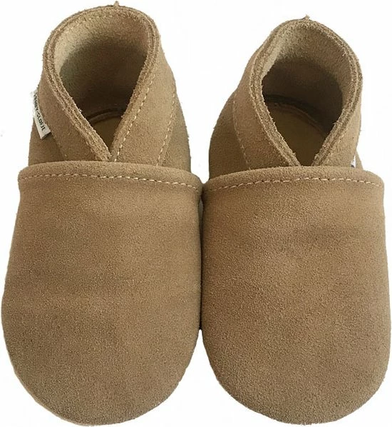 Baby-slofje.nl Bruine Suede Babyslofjes Van Baby-Slofje Maat 18/19 - Coca Mocha 3 Baby-slofje.nl Bruine Suede Babyslofjes Van Baby-Slofje Maat 18/19 - Coca Mocha - Afbeelding 3