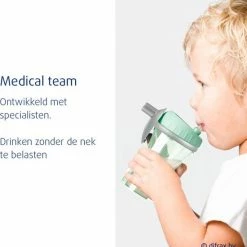 Difrax Rietjesbeker Antilek - 250 Ml - Donkerblauw/Mosterd -Telano-winkel 550x598 4