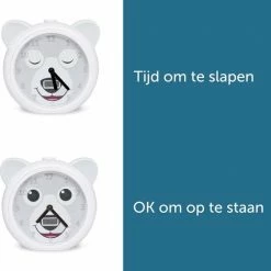 Zazu Bobbie Slaaptrainer - Analoge Kinderwekker Met Tikkend Geluid - Wit -Telano-winkel 550x600 2