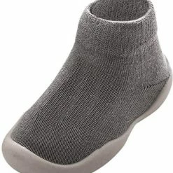 Antislip Baby Schoentjes - Eerste Loopschoentjes - Maat 20,5 6-12 Maanden - 13 Cm - Grijs - Completebabyuitzet -Telano-winkel 550x606 1