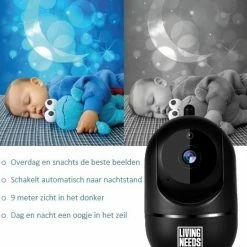 Living Needs Baby Camera Babyfoon Met Camera Spraakfunctie Bewegingsdetectie. 11 Living Needs Baby Camera Babyfoon Met Camera Spraakfunctie Bewegingsdetectie. -Telano-winkel 550x612 1