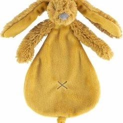 Happy Horse Konijn Richie Knuffeldoekje - Okergeel - Baby Cadeau