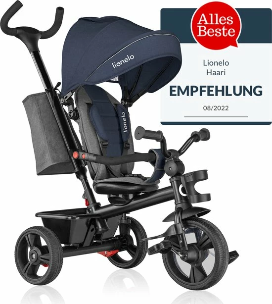 Lionelo Haari - Driewieler - Drankhouder - 2in1 - Tot 36+ 3 Lionelo Haari - Driewieler - Drankhouder - 2in1 - Tot 36+ - Afbeelding 3