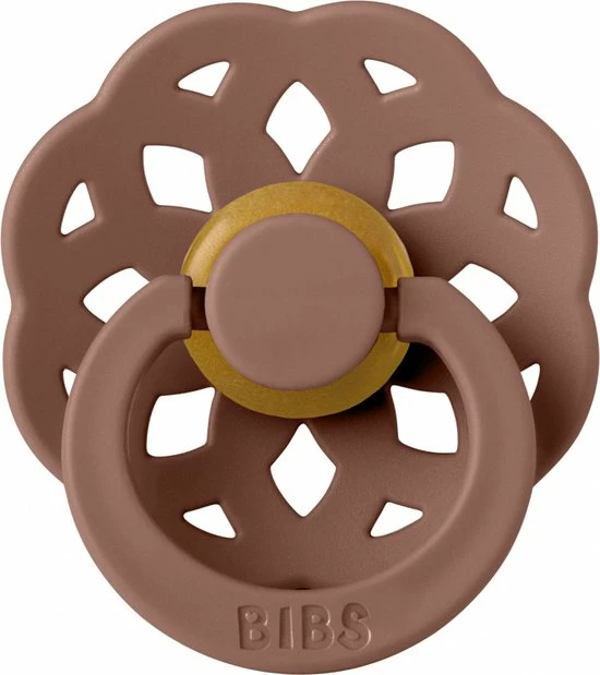 BiBS - Boheme Pacifier - Stage 2 Fopspeen - 2 Stuks - Woodchuck / Blush 7 BiBS - Boheme Pacifier - Stage 2 Fopspeen - 2 Stuks - Woodchuck / Blush - Afbeelding 7