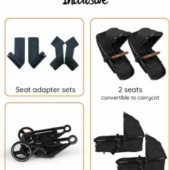 Baninni Duo Kinderwagen Luiz Licht Groen -Telano-winkel 550x619 5