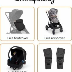 Baninni Duo Kinderwagen Luiz Licht Groen -Telano-winkel 550x637 1