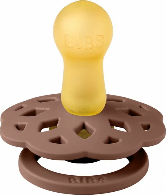 BiBS - Boheme Pacifier - Stage 2 Fopspeen - 2 Stuks - Woodchuck / Blush 3 BiBS - Boheme Pacifier - Stage 2 Fopspeen - 2 Stuks - Woodchuck / Blush - Afbeelding 3
