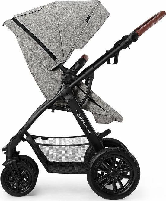 Kinderkraft XMoov 3 In 1 Kinderwagen - Inclusief Autostoel - Grey 19 Kinderkraft XMoov 3 In 1 Kinderwagen - Inclusief Autostoel - Grey - Afbeelding 19