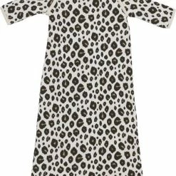 Meyco Leopard Winter Baby Slaapzak Afritsb. Mouw Gevoerd - Sand Melange - 70cm -Telano-winkel 550x668 3