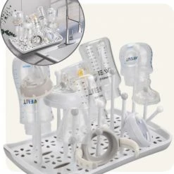 Label Of Kids Flessen Droogrek, Flessendroogrek Baby, Flessenrek, Afdruiprek Babyfles