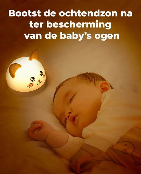 Twiish® Slaaptrainer – Kinderwekker – Nachtlampje – Wake Up Light – USB 6 Twiish® Slaaptrainer – Kinderwekker – Nachtlampje – Wake Up Light – USB - Afbeelding 6