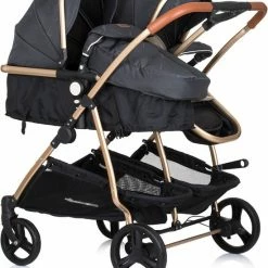 Duo Kinderwagen Chipolino Duo Smart Zwart, Incl. Luiertas -Telano-winkel 550x679 1