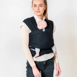 Bykay Stretchy Wrap De Luxe Zwart - Medium -Telano-winkel 550x687 7