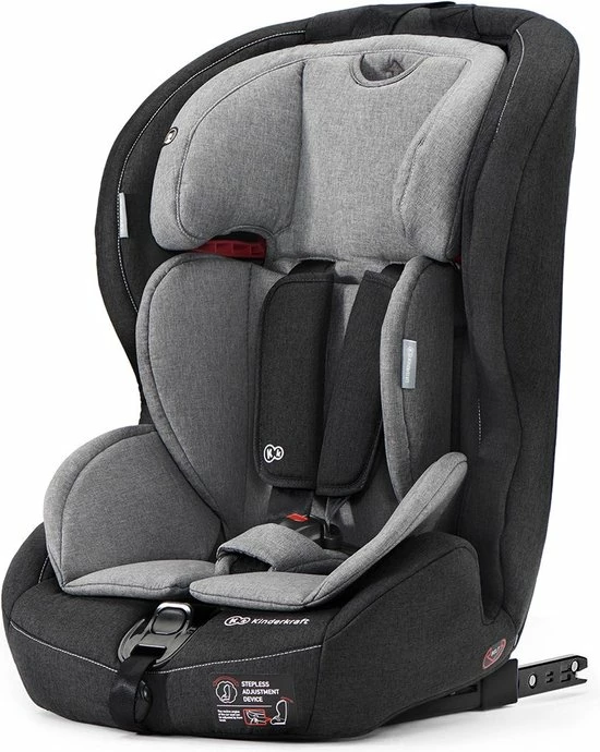 Kinderkraft Safety Fix Black/Grey 9-36 Kg Isofix Autostoel SAFEBLGR 1 Kinderkraft Safety Fix Black/Grey 9-36 Kg Isofix Autostoel SAFEBLGR