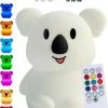 Kadoing Koala Nachtlamp (Groot) - Met TAP-ON & Afstandsbediening - Oplaadbaar - Lamp - Baby - Babyshower - Gender Reveal Cadeau - Kraamcadeau - Babykamer - Kinderen - Kinderkamer - Speelgoed - Black Friday 2022 - Schoencadeautjes Sinterklaas - Kerst