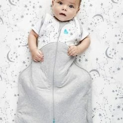 Love To Dream Babyslaapzak Swaddle Up - Inbakeren Afbouwen - Baby 4-6 Maanden - 8.5-11 Kg - Winter - Grijs Wit -Telano-winkel 550x712 2