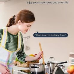 GNCC GC1Pro Babyfoon Met Camera - 3MP Indoor WiFi-camera 2.4G WiFi Voor Kinderen/Huisdieren/Senioren Met Monitor En Geluidsdetectie, Nachtzicht, Tweerichtingsaudio 14 GNCC GC1Pro Babyfoon Met Camera - 3MP Indoor WiFi-camera 2.4G WiFi Voor Kinderen/Huisdieren/Senioren Met Monitor En Geluidsdetectie, Nachtzicht, Tweerichtingsaudio -Telano-winkel 550x715 10