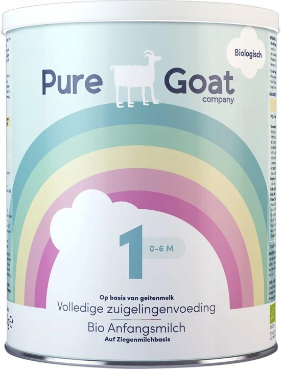 Pure Goat Company - Volledige Zuigelingenvoeding 1 - 800 Gram 1 Pure Goat Company - Volledige Zuigelingenvoeding 1 - 800 Gram