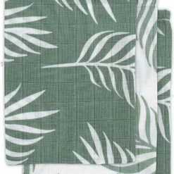 Jollein Baby Hydrofiel Washandje Nature - Ash Green - 3 Stuks