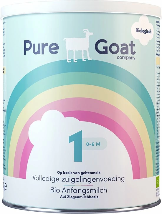 Pure Goat Company - Volledige Zuigelingenvoeding 1 - 800 Gram 11 Pure Goat Company - Volledige Zuigelingenvoeding 1 - 800 Gram - Afbeelding 11
