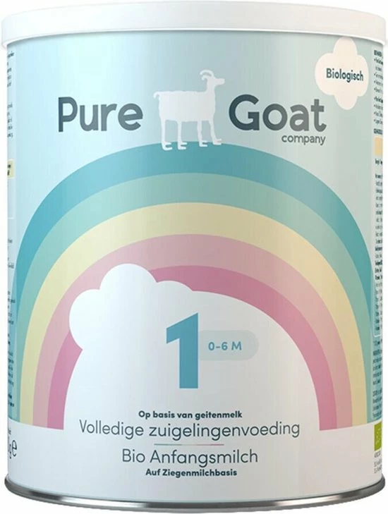 Pure Goat Company - Volledige Zuigelingenvoeding 1 - 800 Gram 8 Pure Goat Company - Volledige Zuigelingenvoeding 1 - 800 Gram - Afbeelding 8