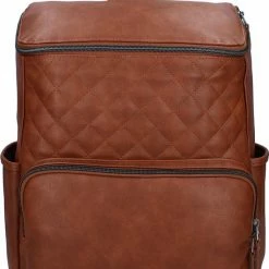 Kidzroom Care Blessing Luiertas Rugzak - Bruin - Verschoonmatje - Verstelbare Schouderband