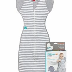 Love To Dream Babyslaapzak Swaddle Up - Inbakeren Afbouwen - Baby 4-6 Maanden - 6-8.5 Kg - All Season - Grijs