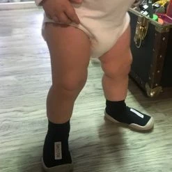 Selfcare Baby Eerste Schoen | Anti Slip Babyschoen | Zachte Rubber Zool | 6-12 Maanden - Bruin -Telano-winkel 550x733 34