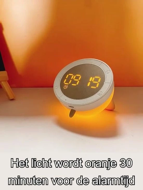 Twiish® Slaaptrainer – Kinderwekker – Nachtlampje – Wake Up Light – USB 2 Twiish® Slaaptrainer – Kinderwekker – Nachtlampje – Wake Up Light – USB - Afbeelding 2