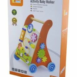 Vigatoys Viga Toys Activiteiten Loopwagen Rood -Telano-winkel 550x743 1