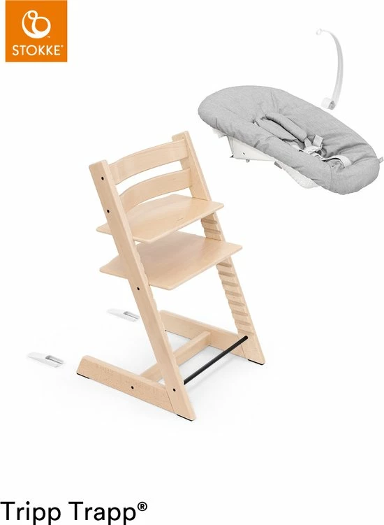 Stokke® Kinderstoel Tripp Trapp® Walnut Brown Met Gratis Newbornset 3 Stokke® Kinderstoel Tripp Trapp® Walnut Brown Met Gratis Newbornset - Afbeelding 3