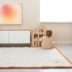 Love By Lily - Groot Baby Speelkleed - Sunny Clovers - City Size - 150x120cm -Telano-winkel 550x765