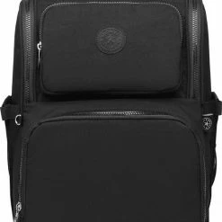 Bagwise - Luiertas - Rugzak - Verzorgingstas - Baby Rug Tas - Diaper Backpack - Unisex - Crinkle Nylon - 25 LT - Zwart - -Telano-winkel 550x768 4