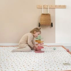 Love By Lily - Groot Baby Speelkleed - Sunny Clovers - City Size - 150x120cm -Telano-winkel 550x774