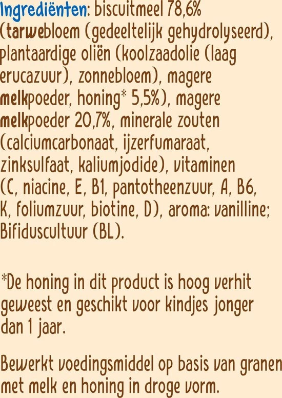 Nestlé Baby Cereals Tarwebiscuit - Baby Pap - Vanaf 8 Maanden - 9 Stuks - Totaal 45 Porties 7 Nestlé Baby Cereals Tarwebiscuit - Baby Pap - Vanaf 8 Maanden - 9 Stuks - Totaal 45 Porties - Afbeelding 7