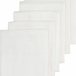 Meyco Uni Hydrofiele Luiers - 6-pack - Wit - 70x70cm