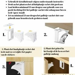 Gohh® Gohh 8 Kinderslot Kastjes Magneetsloten (met 3M Tape) En 2 Sterke Magneetsleutels - Geen Schroeven Nodig 18 Gohh® Gohh 8 Kinderslot Kastjes Magneetsloten (met 3M Tape) En 2 Sterke Magneetsleutels - Geen Schroeven Nodig -Telano-winkel 550x778