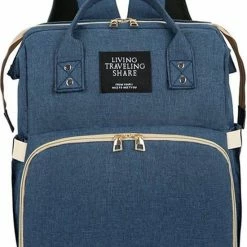 Chris Baby Luier- En Verzorgingstas - Baby Rug Tas Met Bed - Reis Rugzak - Grote Capaciteit - Jongens En Meisjes - Grijs - Luier Tas - Verzorgingstas Baby - Uitschuifbaar Verschoon/ Slaap Bedje Multifunctionele Rugzak 0-1 Jaar Grijs -Telano-winkel 550x781 1