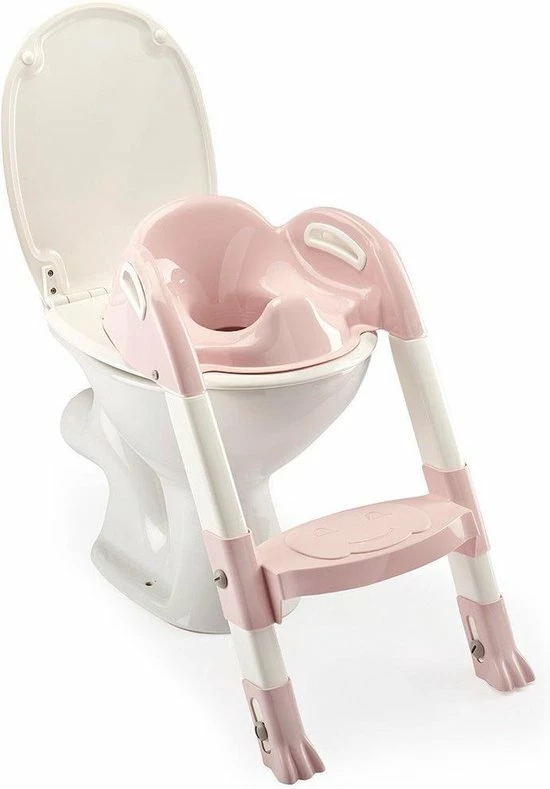 Thermobaby Wc Verkleiner Met Trapje KiddyLoo Roze 1 Thermobaby Wc Verkleiner Met Trapje KiddyLoo Roze