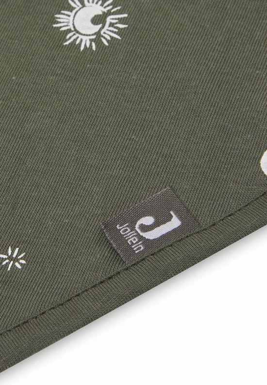 Jollein Slab Bandana Stargaze - Leaf Green - 2 Stuks 8 Jollein Slab Bandana Stargaze - Leaf Green - 2 Stuks - Afbeelding 8