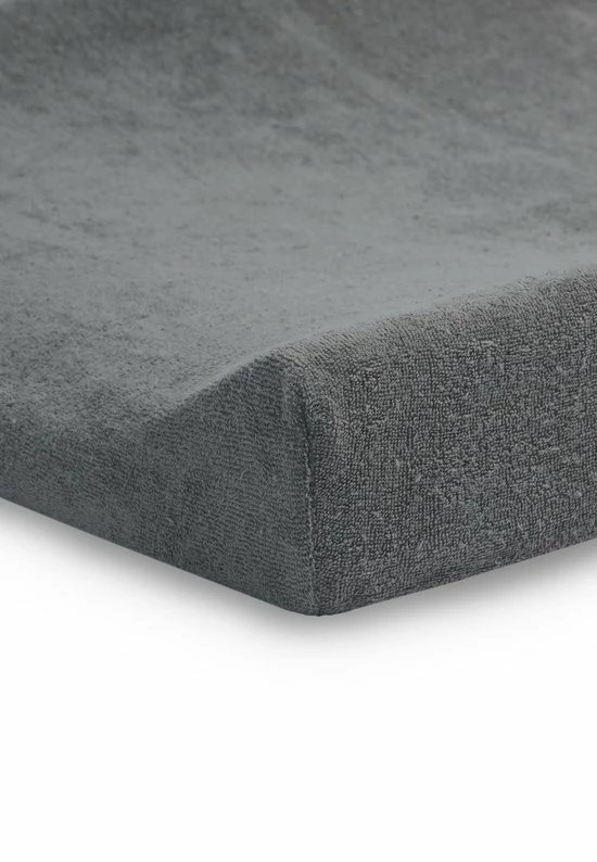 Jollein Aankleedkussenhoes Badstof 50x70cm - Storm Grey 9 Jollein Aankleedkussenhoes Badstof 50x70cm - Storm Grey - Afbeelding 9