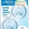 Dr. Brown's Options+ Anti-colic Sippy Spout - Voor Brede Halsfles - 2 Stuks -Telano-winkel 550x800
