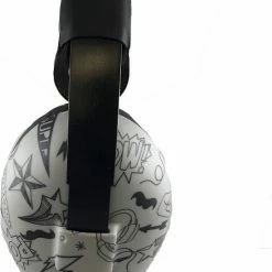 Banz - Geluidsreducerende Oorbeschermers Voor Kinderen - Hear No Blare - Graffiti - Maat Onesize (0-2yrs) -Telano-winkel 550x817 3