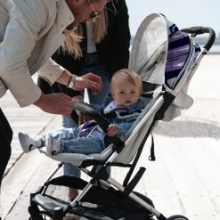 Deryan Luxe Rolo Luxe Lichtgewicht Buggy - Story Creme -Telano-winkel 550x818