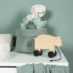 Jollein Commodemandje River Knit - Ash Green -Telano-winkel 550x823 38